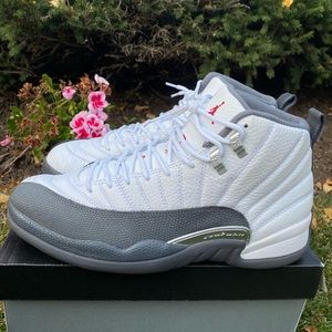 Jordan Retro 12 White Cool Grey
